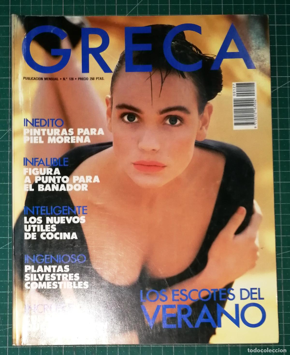 Coleccionismo de revistas y peri&oacute;dicos: REVISTA GRECA. N&ordm; 128. CONTIENE PATRONES. - Sarpe, ca. 1988
