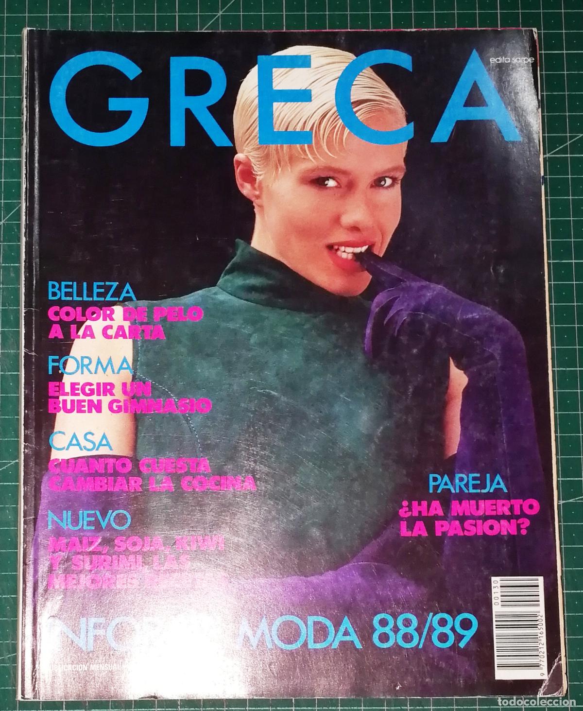 Coleccionismo de revistas y peri&oacute;dicos: REVISTA GRECA. N&ordm; 130. CONTIENE PATRONES. - Sarpe, ca. 1988