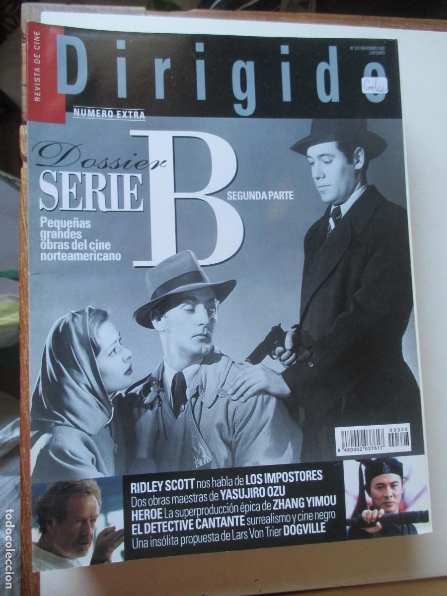 Coleccionismo de revistas y peri&oacute;dicos: Revista de cine Dirigido por... N&ordm;328 Noviembre 2003 W42155