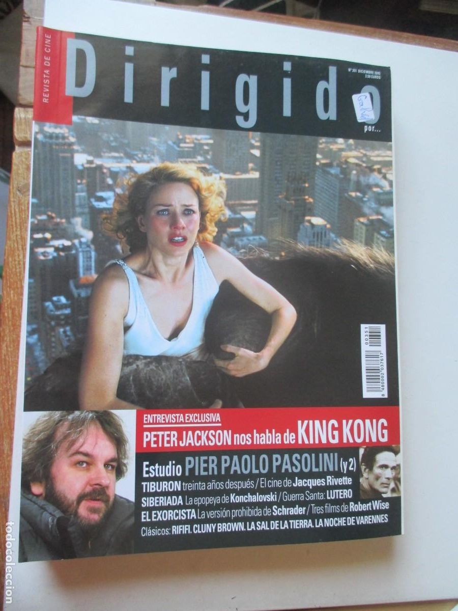 Coleccionismo de revistas y peri&oacute;dicos: Revista de cine Dirigido por... N&ordm; 351 Diciembre 2005 W42160