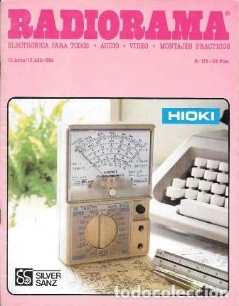 Coleccionismo de revistas y peri&oacute;dicos: REVISTA RADIORAMA ELECTRONICA, AUDIO, VIDEO, MONTAJES PRACTICOS N&ordm; 175 A&Ntilde;O 1982- A-ELECT-445