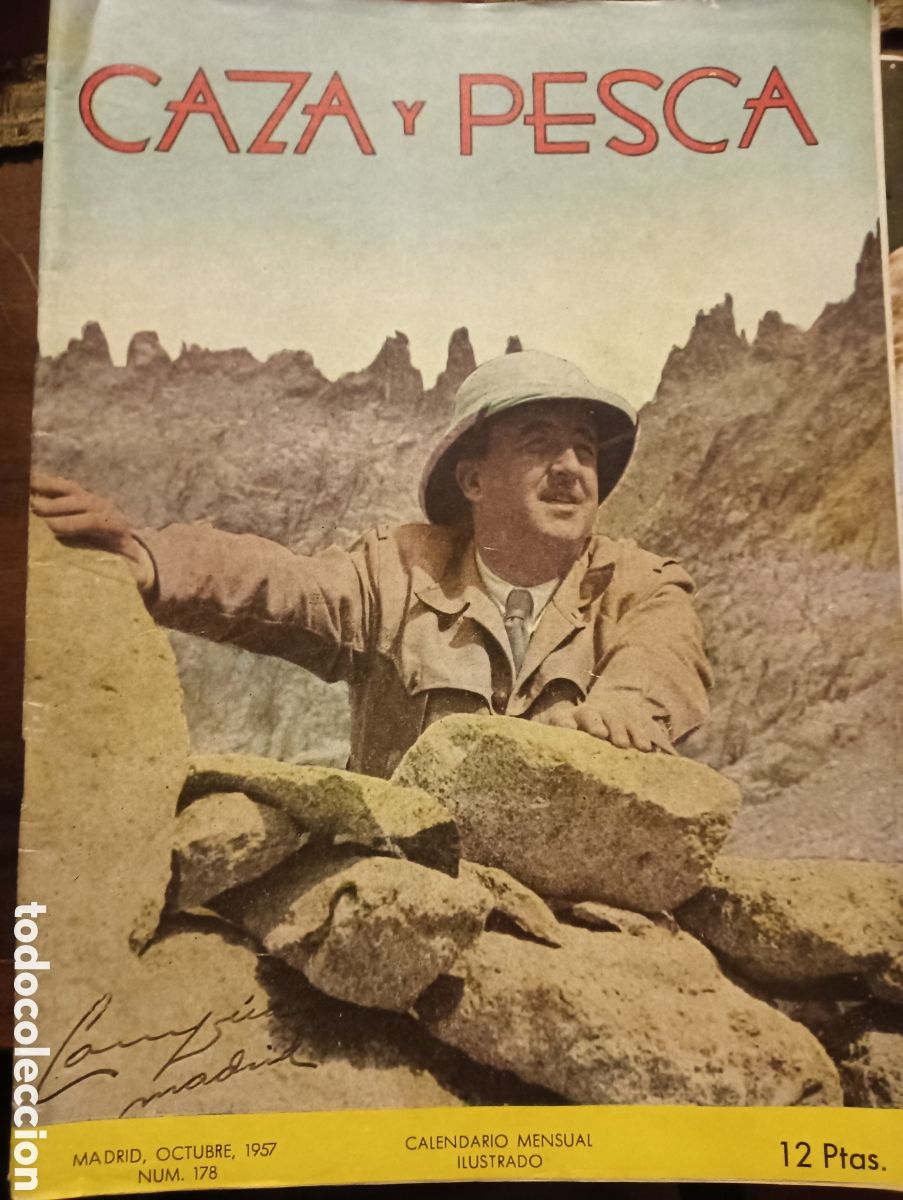 Coleccionismo de revistas y peri&oacute;dicos: Revista caza y pesca octubre de 1957 n&uacute;mero 178
