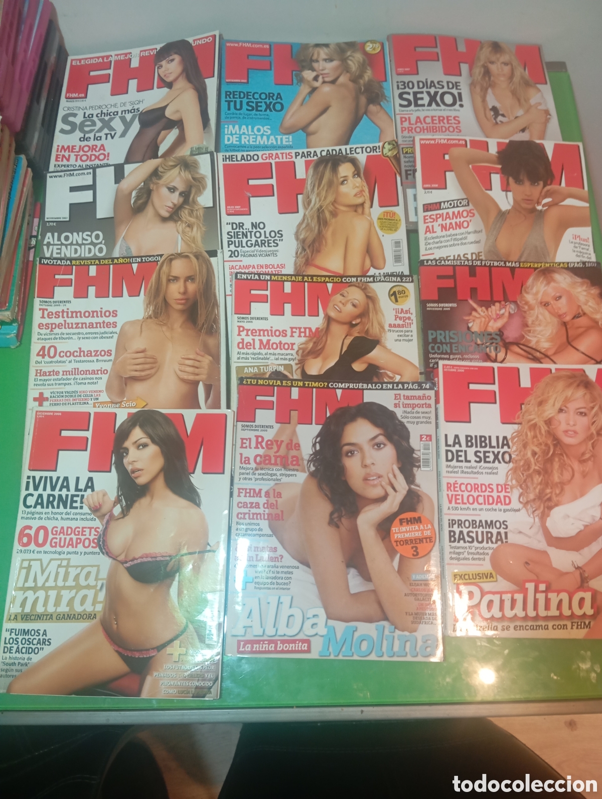 Coleccionismo de revistas y peri&oacute;dicos: Gran Lote de 25 Revistas FHM Espa&ntilde;a + Suplementos Especiales (A&ntilde;os 2000 / 2010).