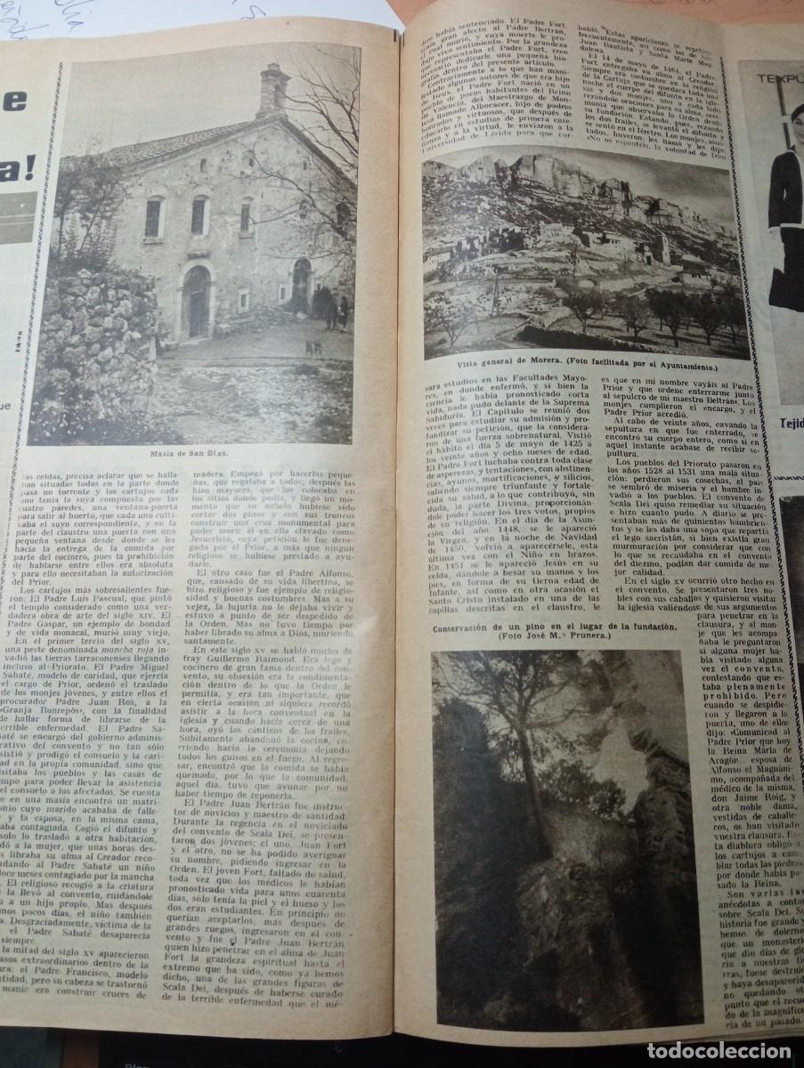 Coleccionismo de revistas y peri&oacute;dicos: REVISTA A&Ntilde;O 1961 SCALA DEI MASIS DE SAN BLAS MORERA PUEBLO POLINYA TAPICES IMPERIAL CREVILLENTE