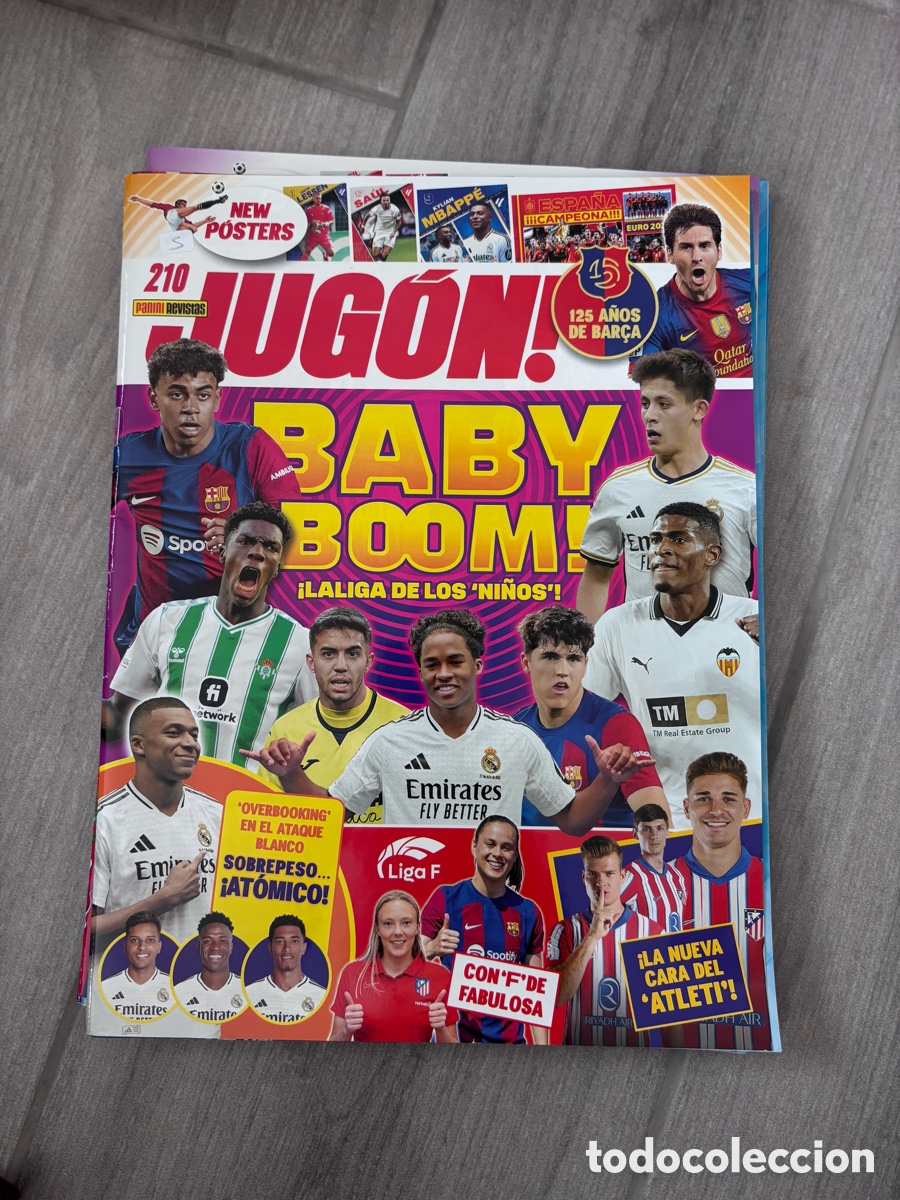 Coleccionismo de revistas y peri&oacute;dicos: REVISTA JUG&Oacute;N f&uacute;tbol 210