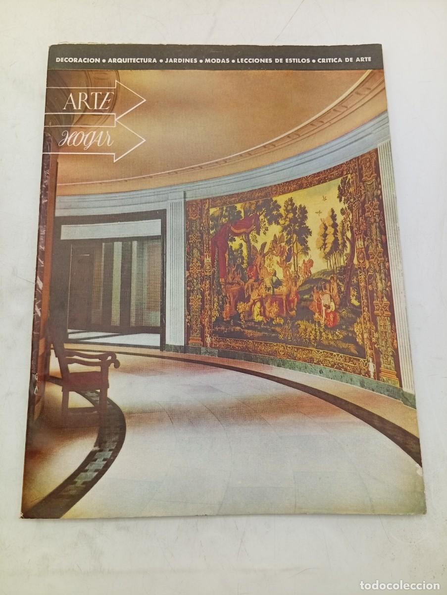 Coleccionismo de revistas y peri&oacute;dicos: REVISTA ARTE HOGAR. N&ordm; 109. A&Ntilde;O 1954. BANCO EXTERIOR DE ESPA&Ntilde;A. EL CARRITO-BAR. LA VIDA NACE.. LEER.