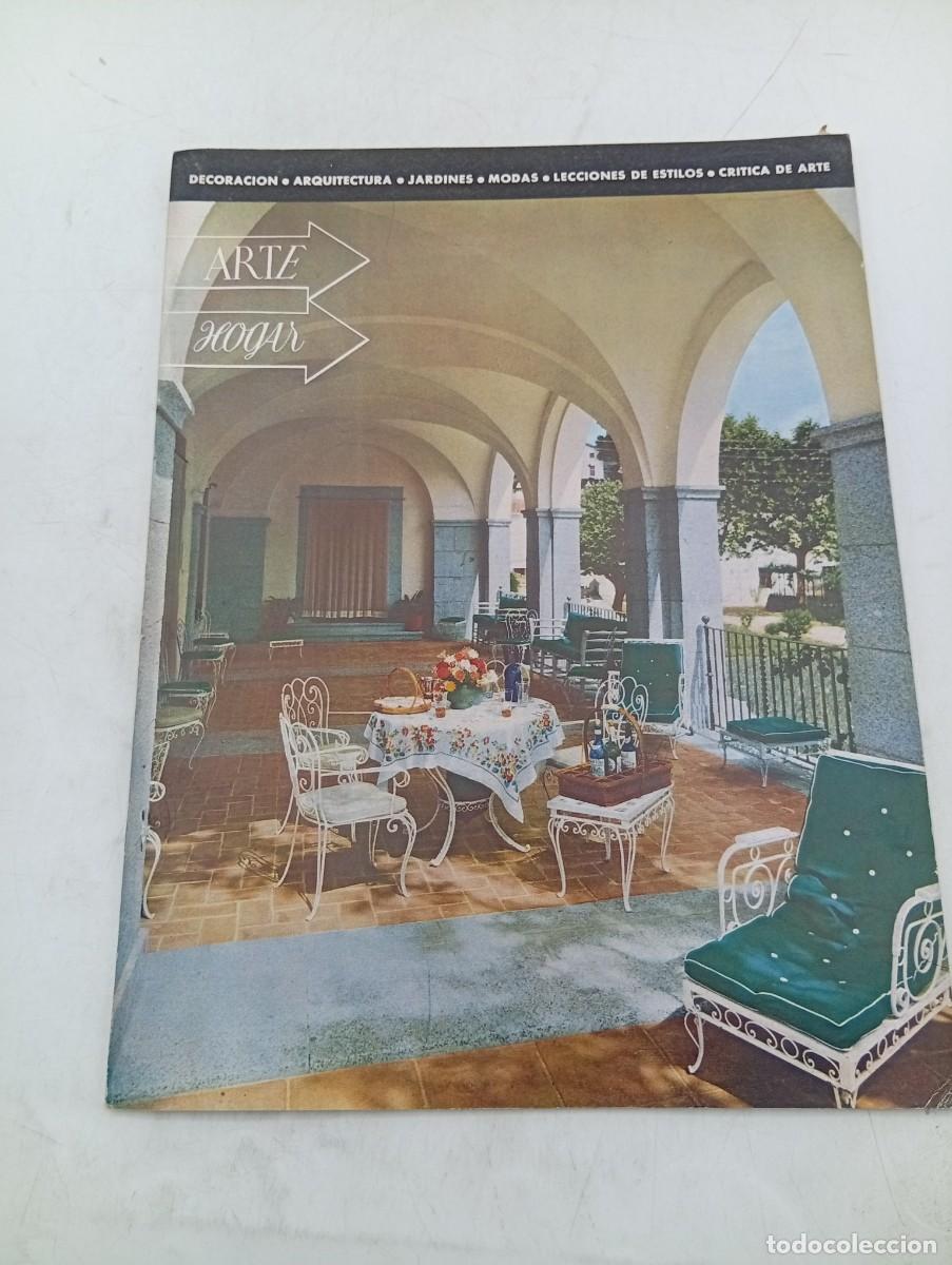 Coleccionismo de revistas y peri&oacute;dicos: REVISTA ARTE HOGAR. N&ordm; 111. A&Ntilde;O 1954. LA VIRGEN EN EL HOGAR. CERCAS Y PUERTAS. TOCADORES.... LEER.
