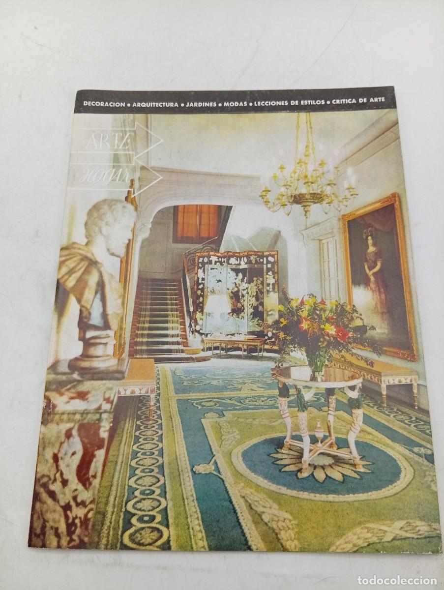 Coleccionismo de revistas y peri&oacute;dicos: REVISTA ARTE HOGAR. N&ordm; 112. A&Ntilde;O 1954. LA TRAPPOLINA. MESAS CAMILLAS. LA MUSICA.... LEER.