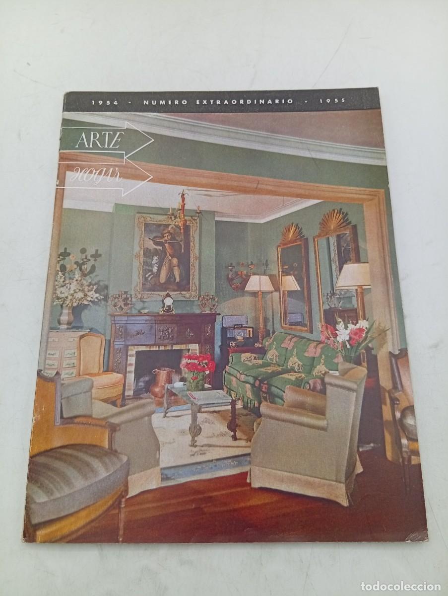 Coleccionismo de revistas y peri&oacute;dicos: REVISTA ARTE HOGAR. N&ordm; 114-115. A&Ntilde;O 1954. DECORACION NAVIDE&Ntilde;A. UNA CASA EN LA MONTA&Ntilde;A... LEER.