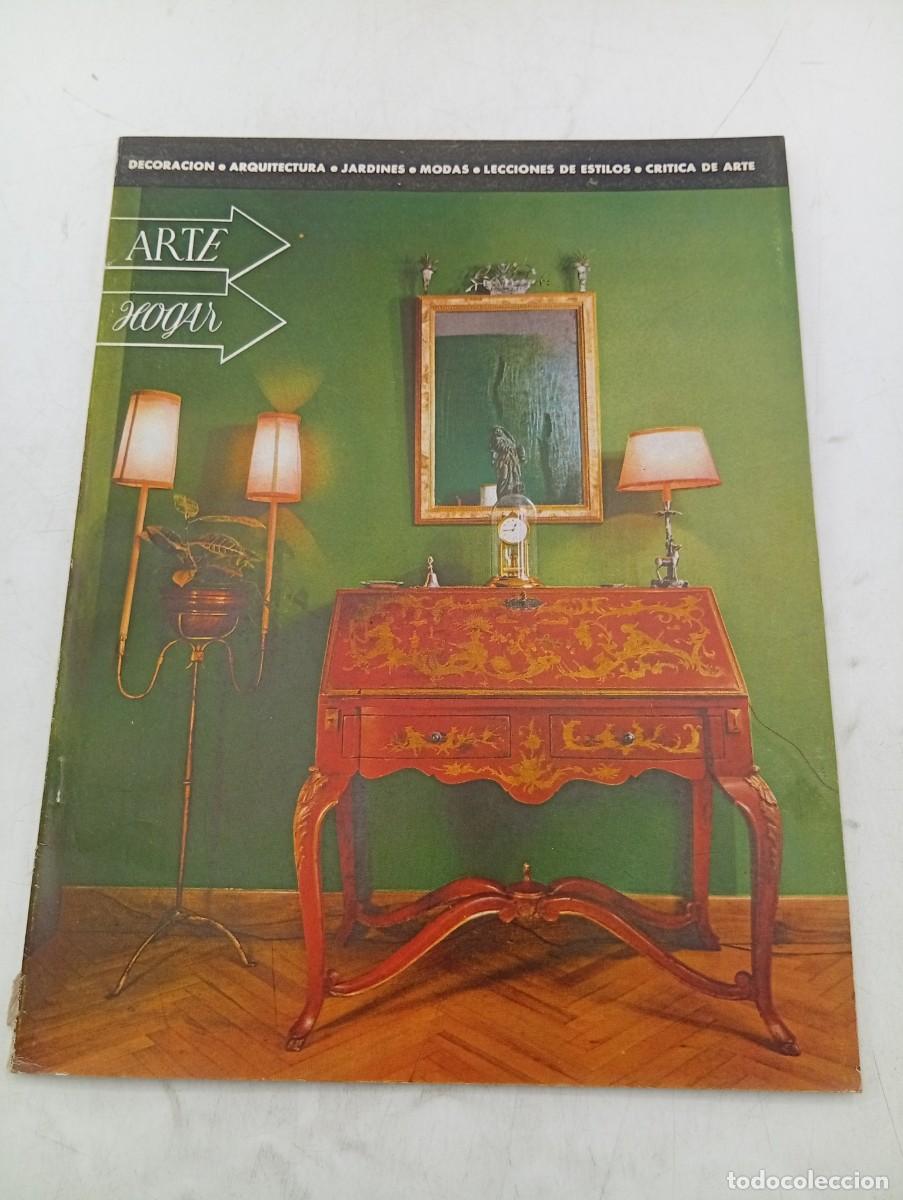 Coleccionismo de revistas y peri&oacute;dicos: REVISTA ARTE HOGAR. N&ordm; 120. A&Ntilde;O 1955. FLORECILLAS Y GOZOS DE SAN ISIDRO. POR TIERRAS DE MA.... LEER.