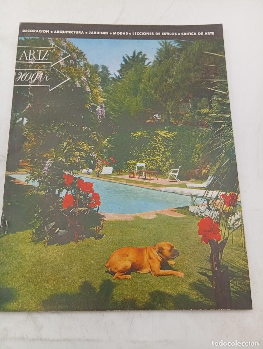 Coleccionismo de revistas y peri&oacute;dicos: REVISTA ARTE HOGAR. N&ordm; 123. A&Ntilde;O 1955. LA VINCA. POR TIERRAS DE MADRID. LAS ARTES. CONSULTOR... LEER.