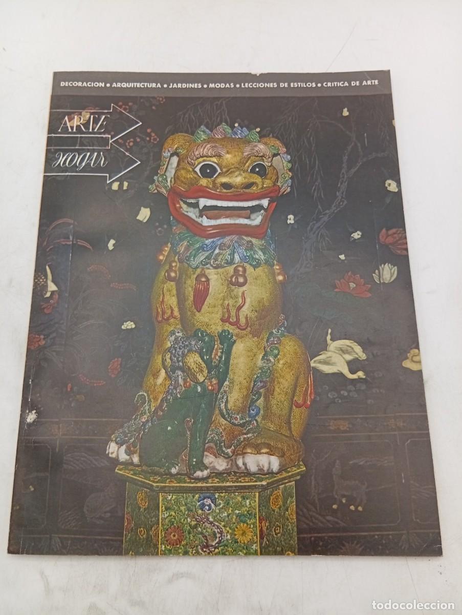 Coleccionismo de revistas y peri&oacute;dicos: REVISTA ARTE HOGAR. N&ordm; 128. A&Ntilde;O 1956. ESTILO Y CAPRICHO DE LOS RELOJES. EL ESCRITORIO DE MA... LEER.