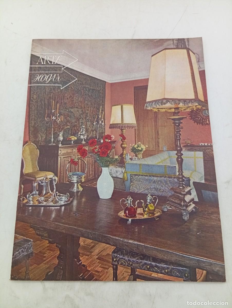 Coleccionismo de revistas y peri&oacute;dicos: REVISTA ARTE HOGAR. N&ordm; 129. A&Ntilde;O 1956. INTERIOR DE LA RESIDENCIA DEL SR. VALENTI. EL COMEDOR... LEER.