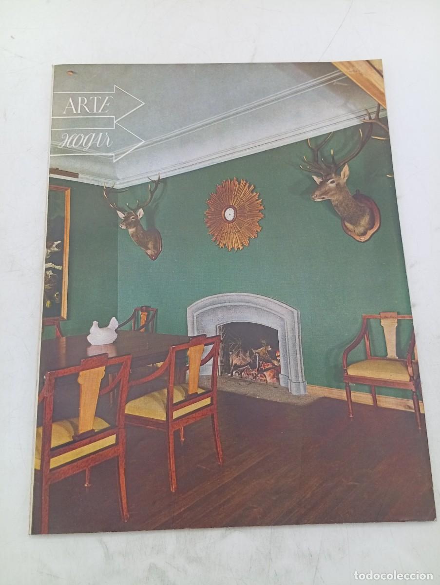 Coleccionismo de revistas y peri&oacute;dicos: REVISTA ARTE HOGAR. N&ordm; 130. A&Ntilde;O 1956. VALQUEJIGOSO. LOS TROFEOS Y LA CAZA. CAJAS DE POLVORA... LEER.