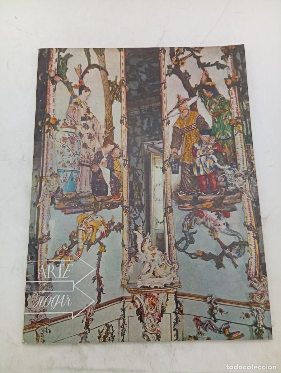 Coleccionismo de revistas y peri&oacute;dicos: REVISTA ARTE HOGAR. N&ordm; 132. A&Ntilde;O 1956. GASPARINI, EN EL CUARTO DEL REY. ROCOC&Oacute; CHINESCO EN A... LEER.
