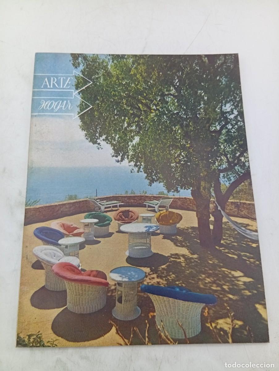 Coleccionismo de revistas y peri&oacute;dicos: REVISTA ARTE HOGAR. N&ordm; 133. A&Ntilde;O 1956. LA COSTA BRAVA. EN LA COSTA BRAVA &uml;GUIOMAR&uml;. IMPACTOS... LEER.