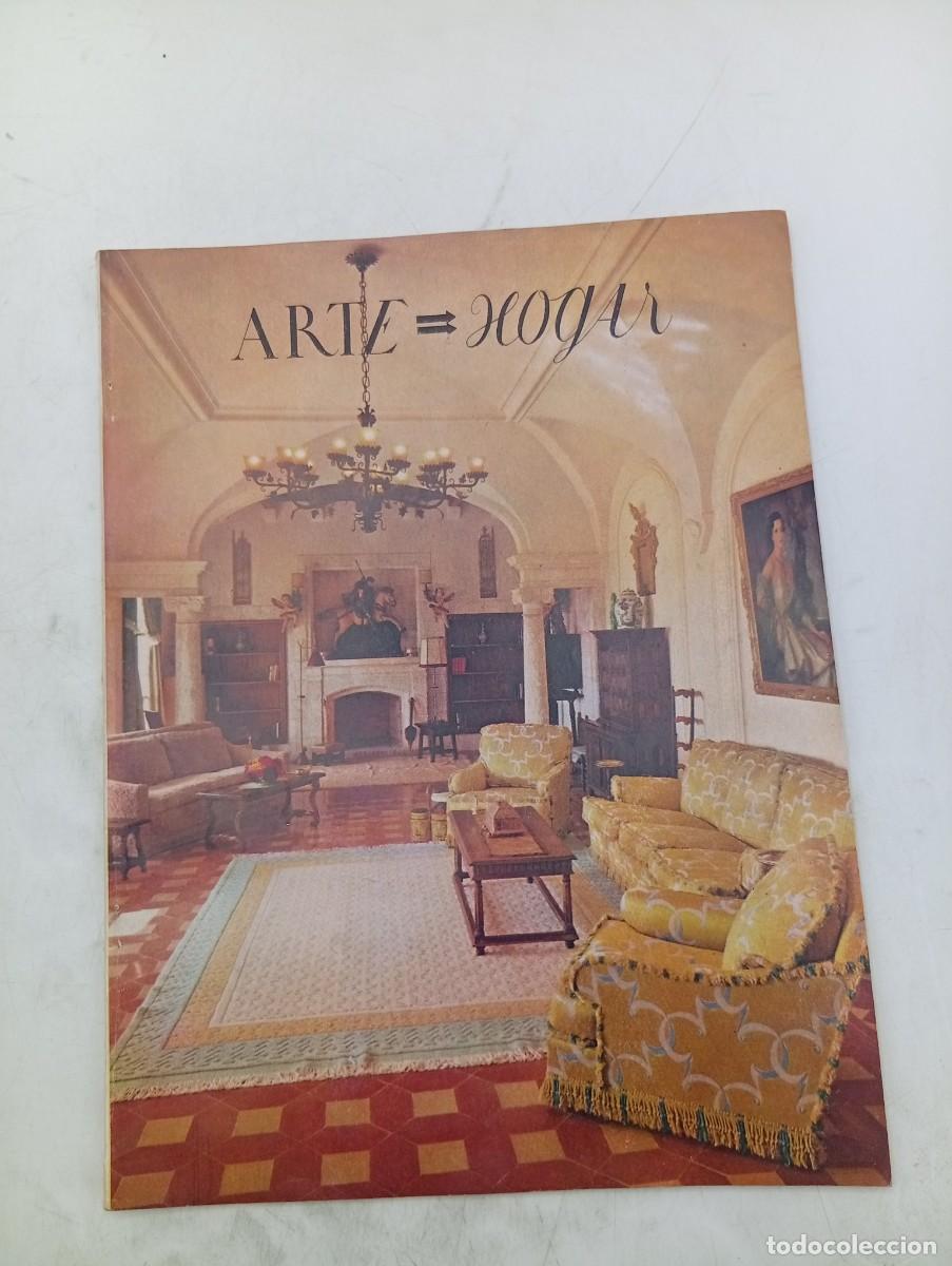 Coleccionismo de revistas y peri&oacute;dicos: REVISTA ARTE HOGAR. N&ordm; 138. A&Ntilde;O 1956. TAMBIEN EL TECHO ES DECORACION. LOS ESCRITORIOS DEL S... LEER.