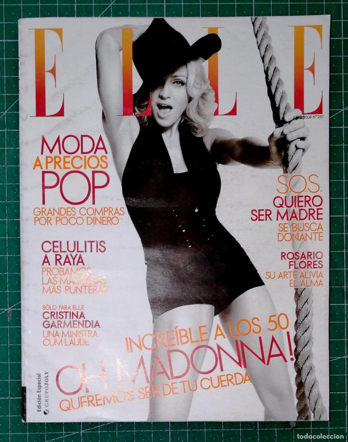 Coleccionismo de revistas y peri&oacute;dicos: REVISTA ELLE JUNIO 2008 N&ordm; 261. Ed. especial Grupo Joly. Hachette Filipacchi. 22 cm tama&ntilde;o peque&ntilde;o