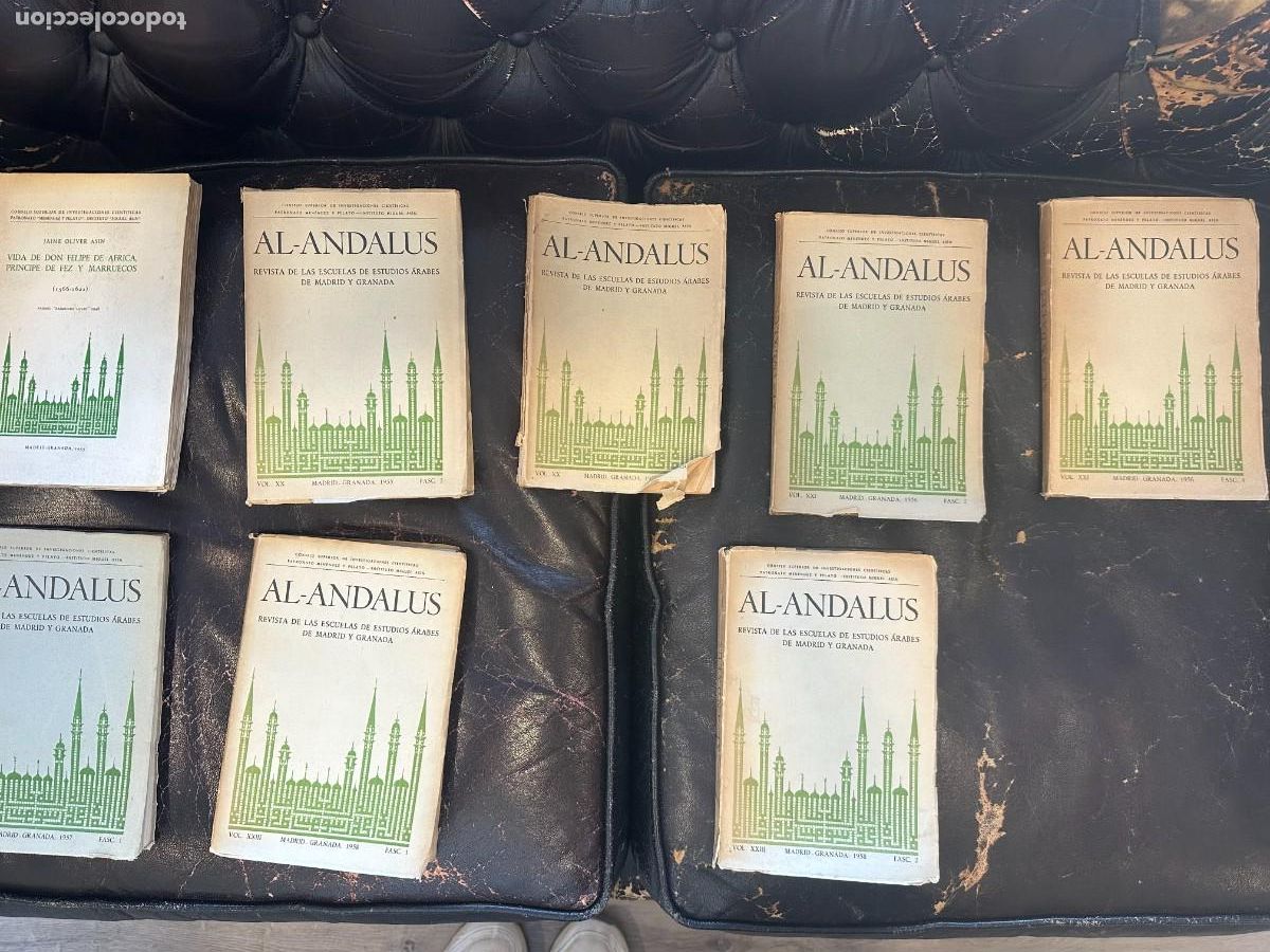 Coleccionismo de revistas y peri&oacute;dicos: PACK : Al-Andalus: Revista de las Escuelas de Estudios &Aacute;rabes de Madrid y Granada. A&ntilde;os 1950
