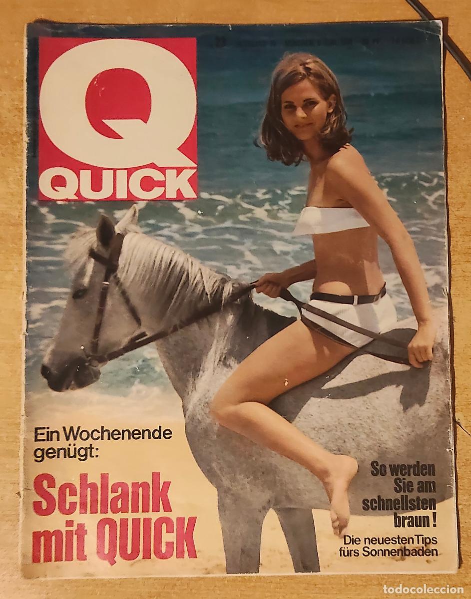 Coleccionismo de revistas y peri&oacute;dicos: Quick Magazine June 1966 In German