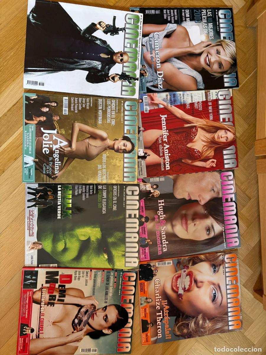 Collezionismo di Riviste e Giornali: LOTE REVISTAS CINEMANIA 2002 - 2004