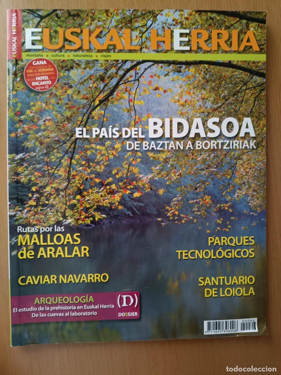 Coleccionismo de revistas y peri&oacute;dicos: EUKAL HERRIA N&ordm; 66 EL BIDASOA. ARQUEOLOGIA Y YACIMIENTOS. SANTUARIO DE LOIOLA. MALLOAS DE ARALAR