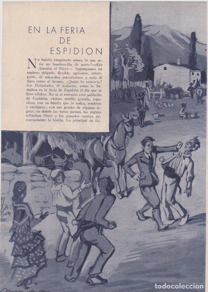 Coleccionismo de revistas y peri&oacute;dicos: En la Feria de Espidion / Roberto Molina -1933