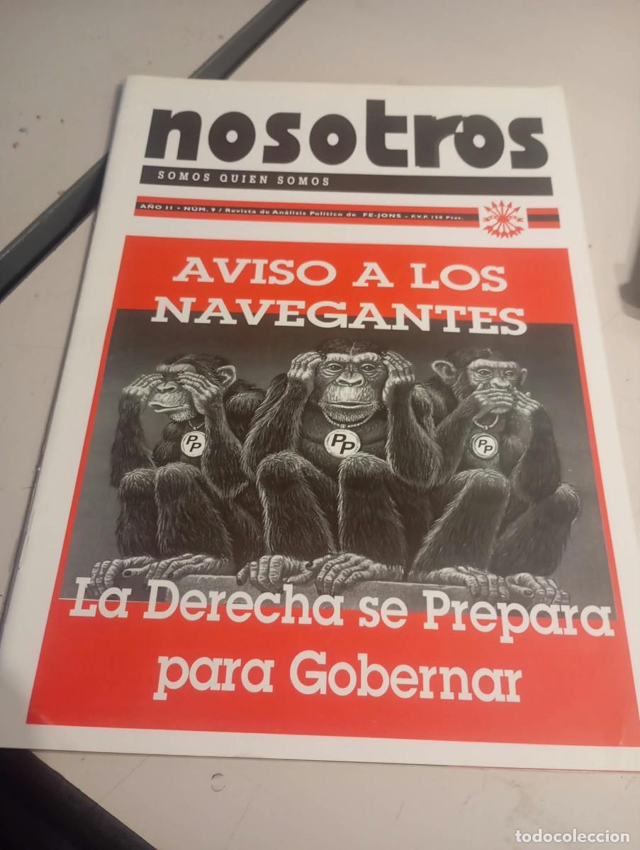 Coleccionismo de revistas y peri&oacute;dicos: REVISTA DE ANALISIS POL&Iacute;TICO DE FE -JONS NOSOTROS. A&Ntilde;0 2 N&ordm; 9 REF. UR EST