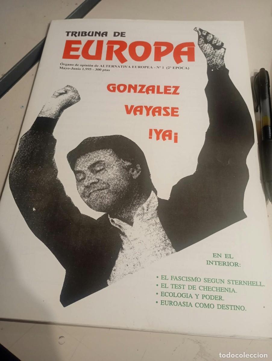 Coleccionismo de revistas y peri&oacute;dicos: REVISTA TRIBUNA DE EUROPA N&ordm; 1 ( 2&ordf; &Eacute;POCA) REF. UR EST