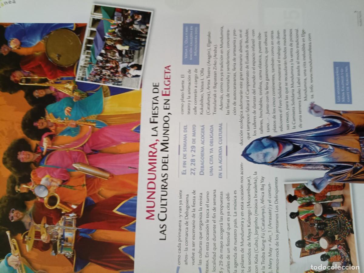 Coleccionismo de revistas y peri&oacute;dicos: ELGETA: MUNUMIRA, FIESTA DE LAS CULTURAS DEL MUNDO. ART&Iacute;CULO DE REVISTA EUSKAL HERRIA, 2011