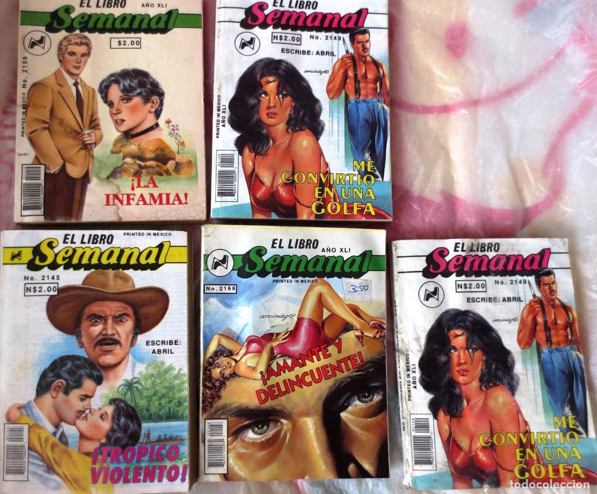 Coleccionismo de revistas y peri&oacute;dicos: LOTE DE 6 NOVELAS EL LIBRO SEMANAL