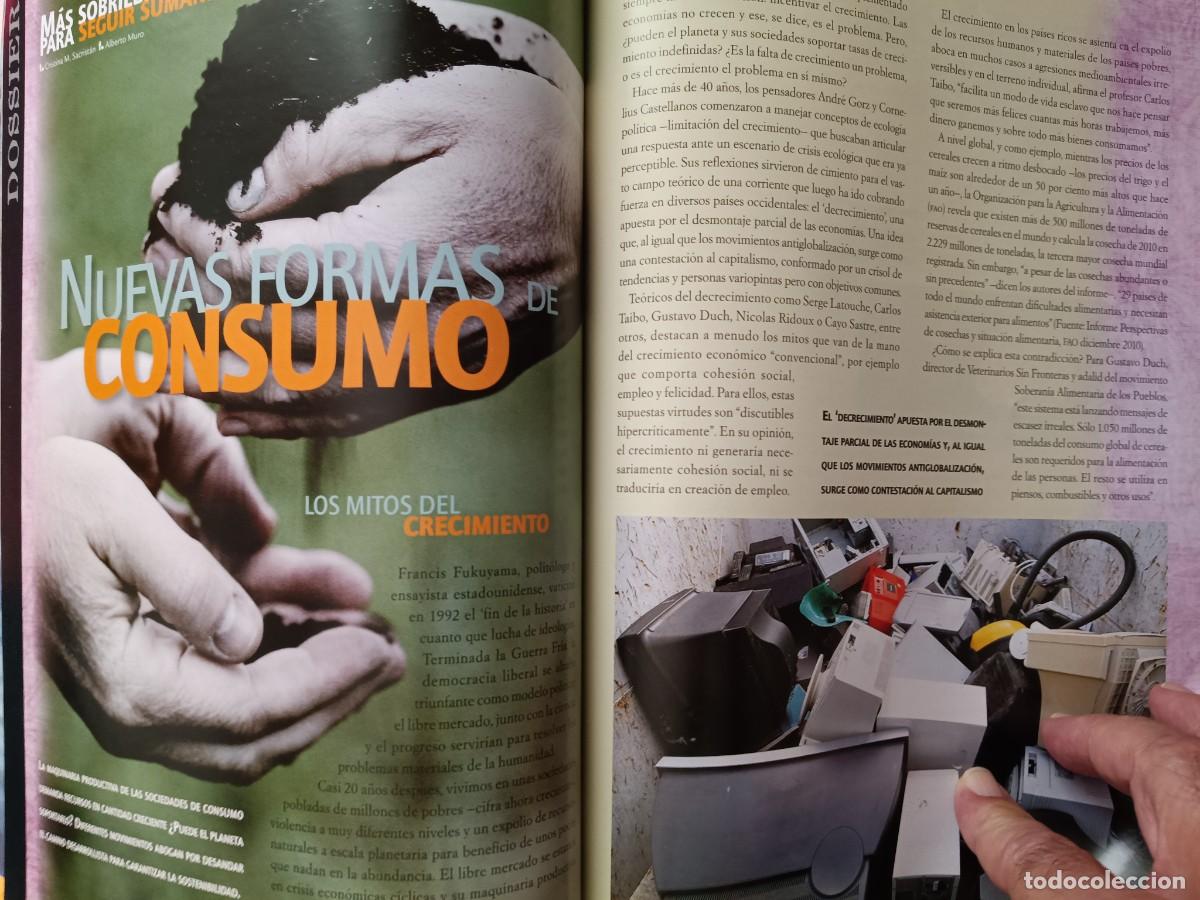 Coleccionismo de revistas y peri&oacute;dicos: NUEVAS FORMAS DE CONSUMO CONSCIENTE DECRECIMIENTO ECOLOG&Iacute;A 16 P&Aacute;GINAS DE REVISTA EUSKAL HERRIA, 2011