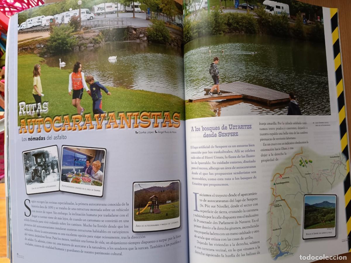 Coleccionismo de revistas y peri&oacute;dicos: RUTAS PARA AUTOCARAVANAS. 13 P&Aacute;GINAS DE REVISTA EUSKAL HERRIA, 2011