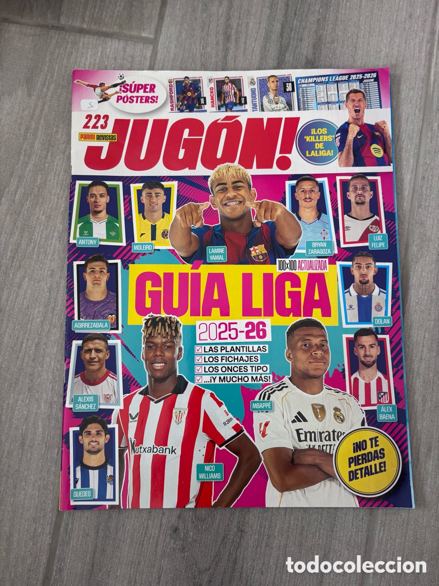 Coleccionismo de revistas y peri&oacute;dicos: REVISTA JUG&Oacute;N f&uacute;tbol 223