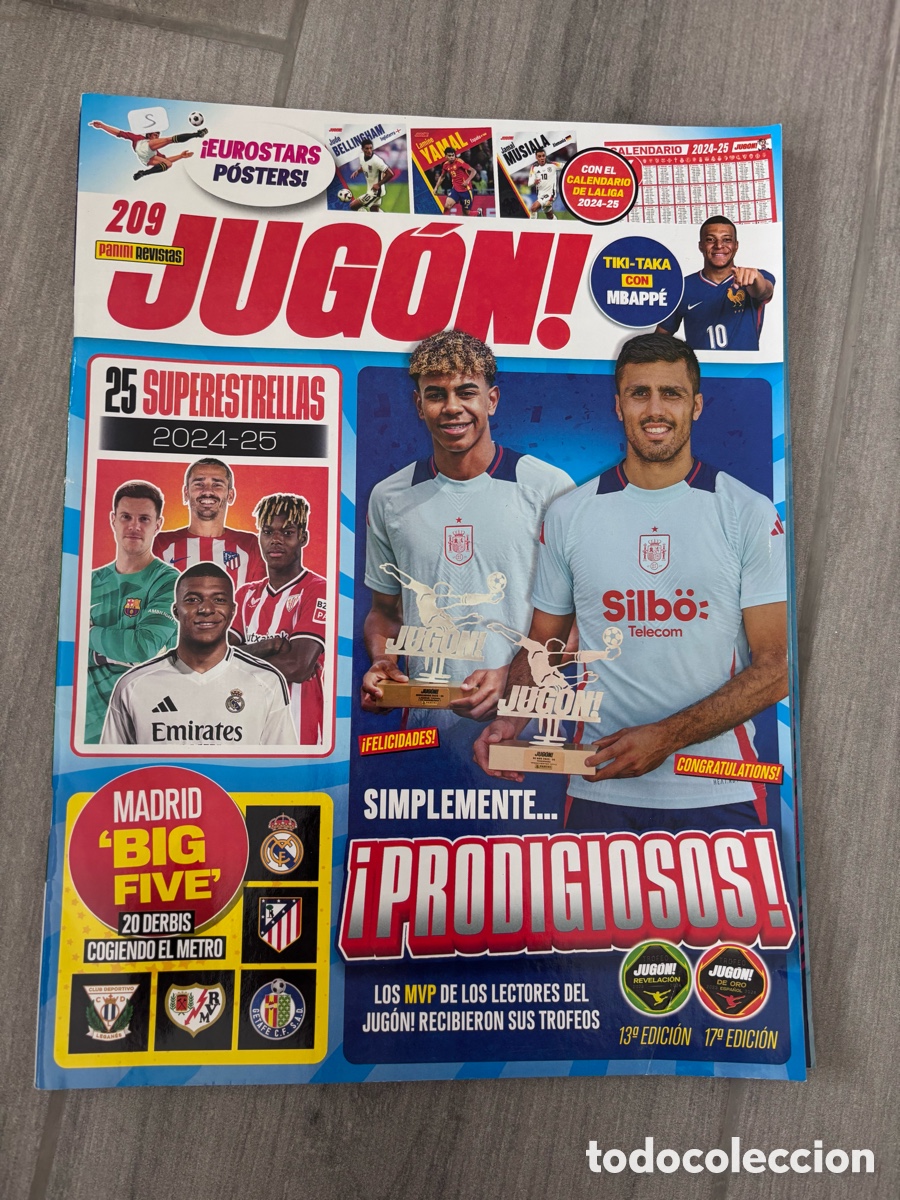 Coleccionismo de revistas y peri&oacute;dicos: REVISTA JUG&Oacute;N f&uacute;tbol 209