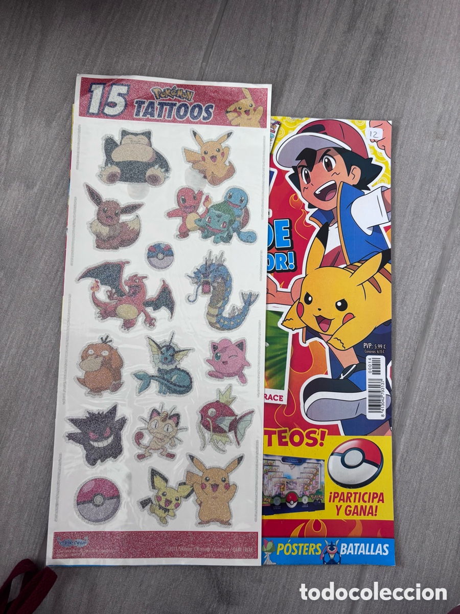 Coleccionismo de revistas y peri&oacute;dicos: Revista POKEMON OFICIAL n&uacute;mero pegatinas