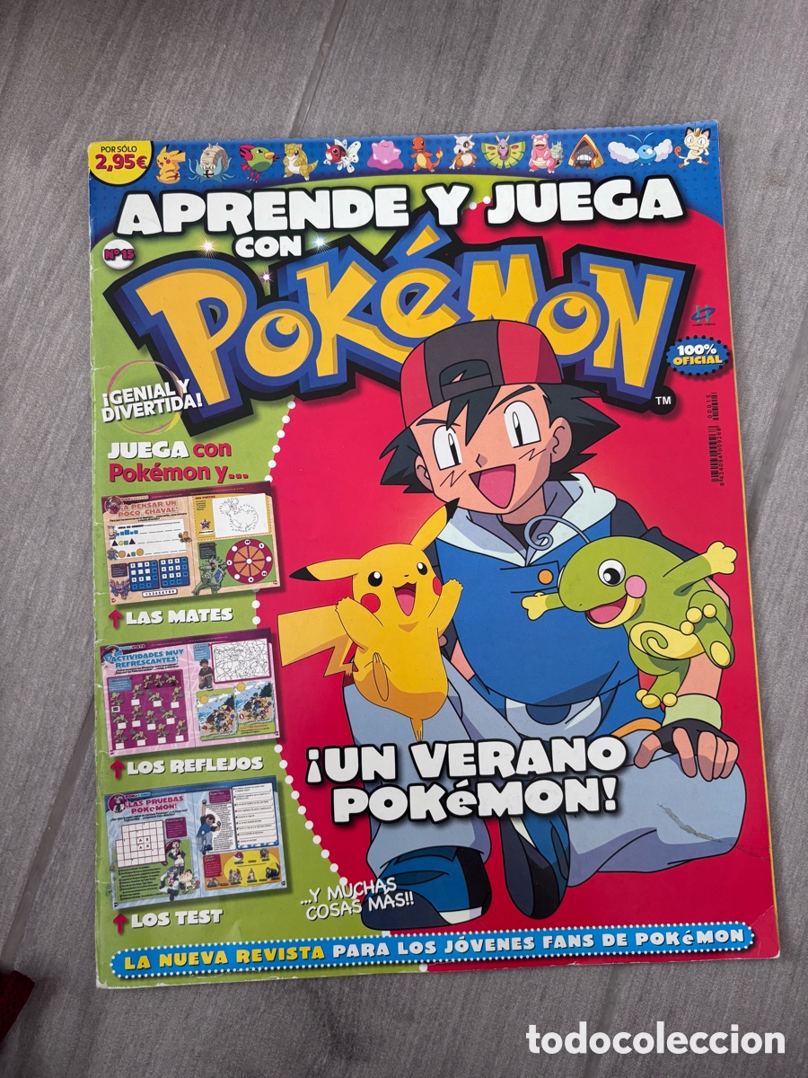 Coleccionismo de revistas y peri&oacute;dicos: Revista POKEMON OFICIAL n&uacute;mero