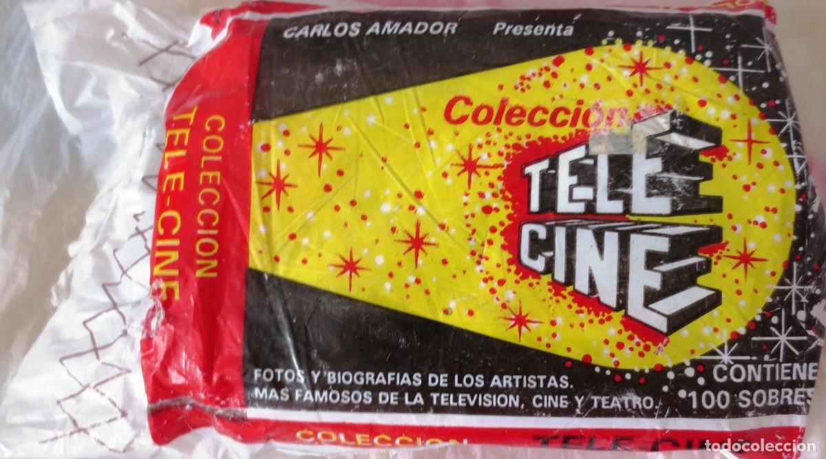Coleccionismo de revistas y peri&oacute;dicos: VINTAGE PAQUETE DE ESTAMPAS DEL ALBUM TELE CINE