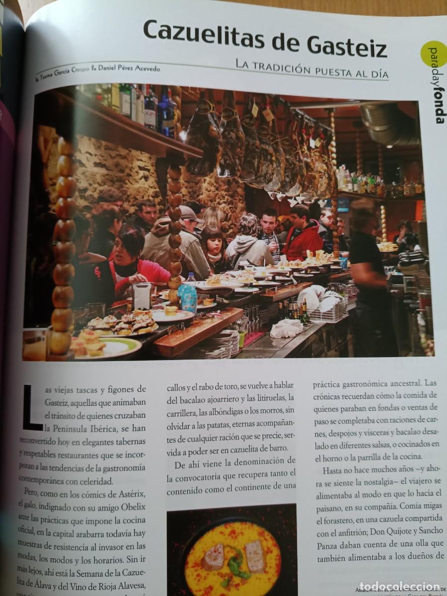 Coleccionismo de revistas y peri&oacute;dicos: BARES DE CAZUELITAS DE VITORIA-GASTEIZ. 4 PAGS. DE REVISTA EUSKAL HERRIA, 2009