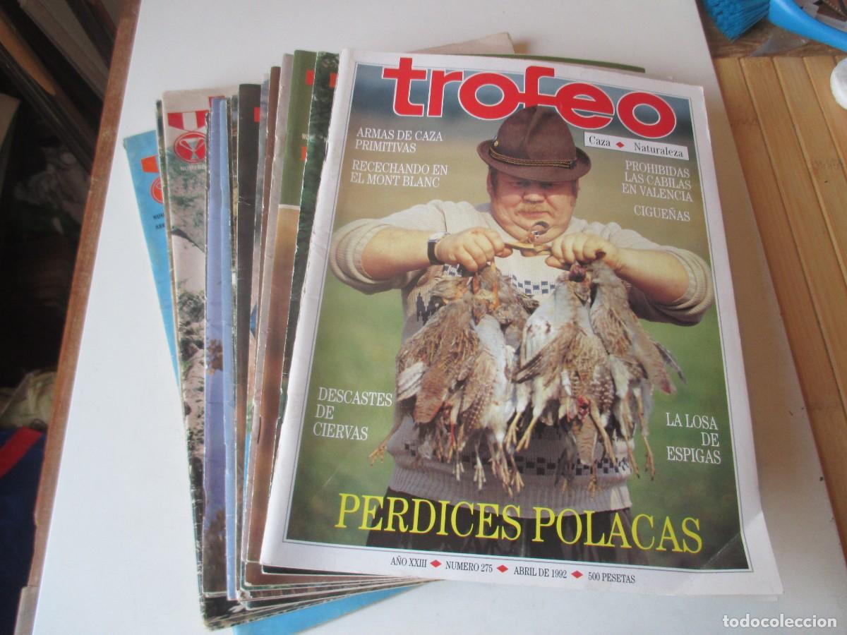 Coleccionismo de revistas y peri&oacute;dicos: Revista de caza Trofeo ( 21 revistas de varios a&ntilde;os) W42171