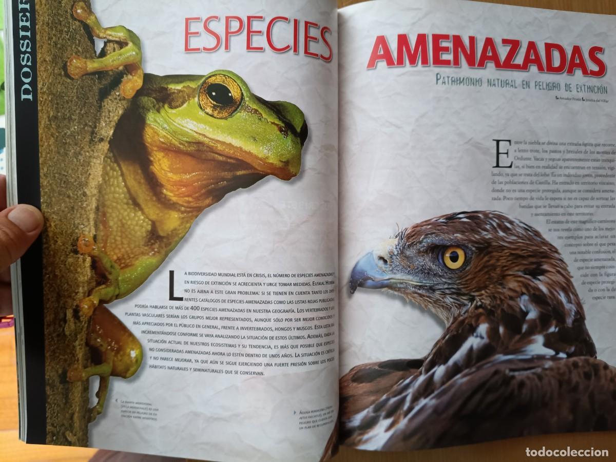 Coleccionismo de revistas y peri&oacute;dicos: ESPECIES AMENAZADAS. 18 PAGS. REVISTA EUSKAL HERRIA, 2011