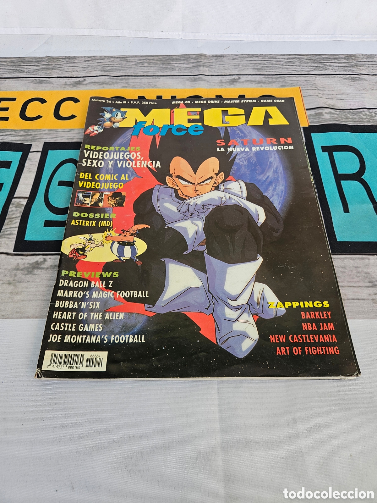 Coleccionismo de revistas y peri&oacute;dicos: REVISTA JUEGOS MEGA FORCE. NUM.24