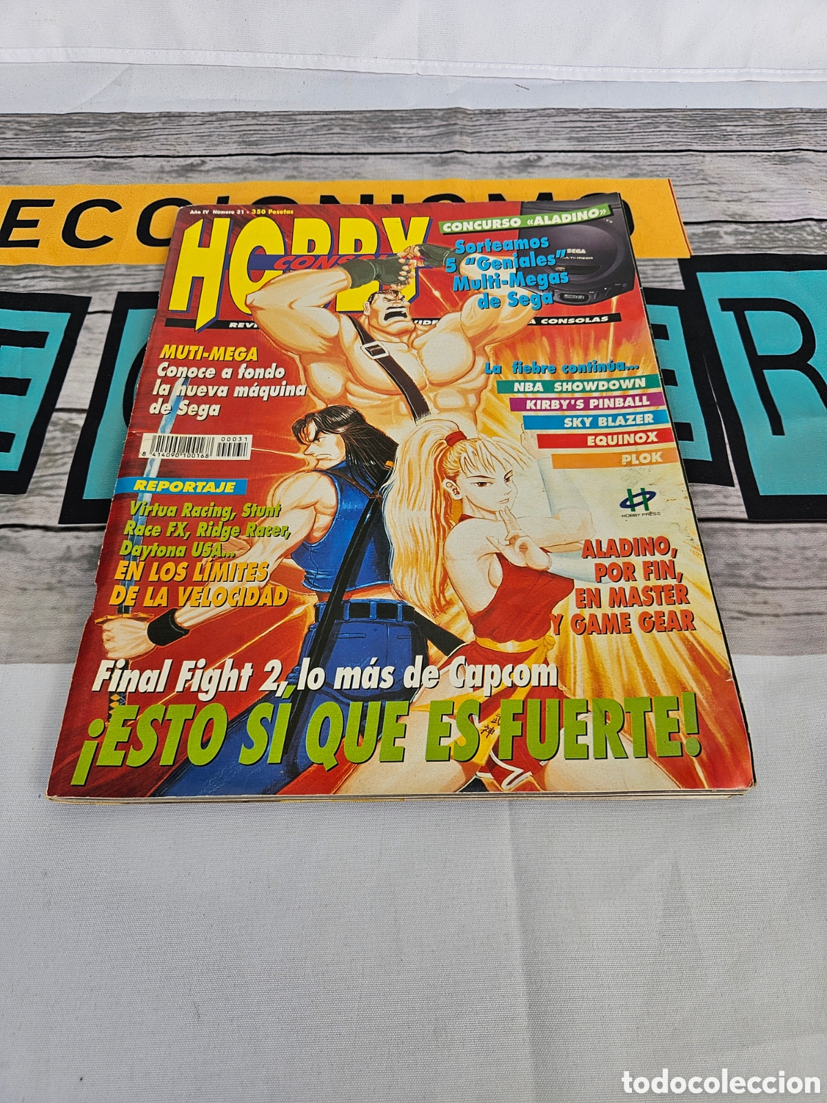 Coleccionismo de revistas y peri&oacute;dicos: REVISTA JUEGOS HOBBY CONSOLAS NUM. 31