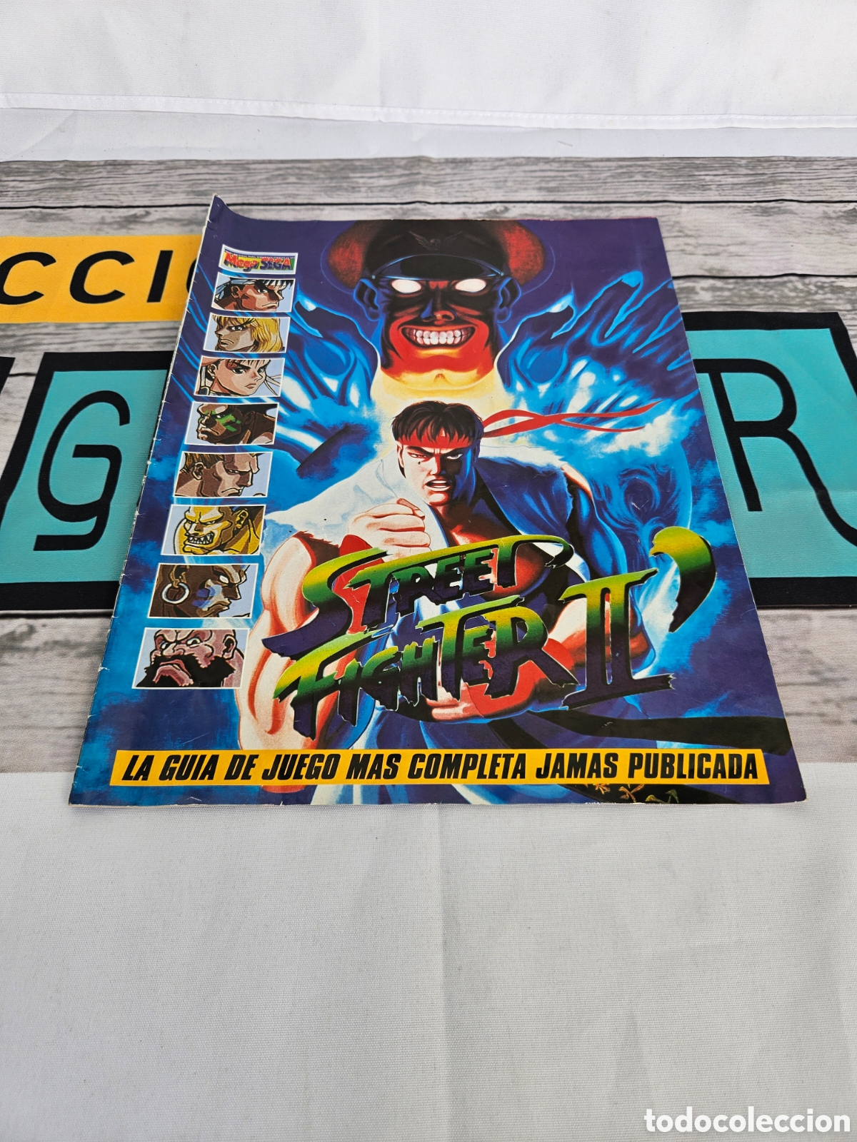 Coleccionismo de revistas y peri&oacute;dicos: GUIA DE JUEGO COMPLETA STREET FIGHTER II SEGA