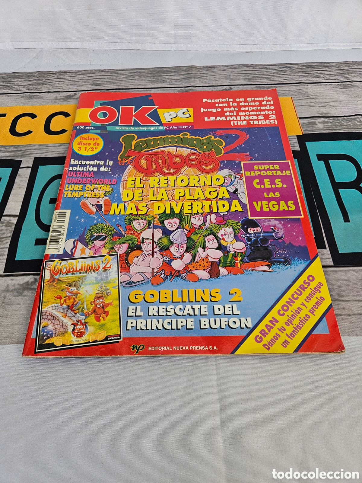 Coleccionismo de revistas y peri&oacute;dicos: REVISTA JUEGOS OK PC. NUM. 7 GOBLIINS 2