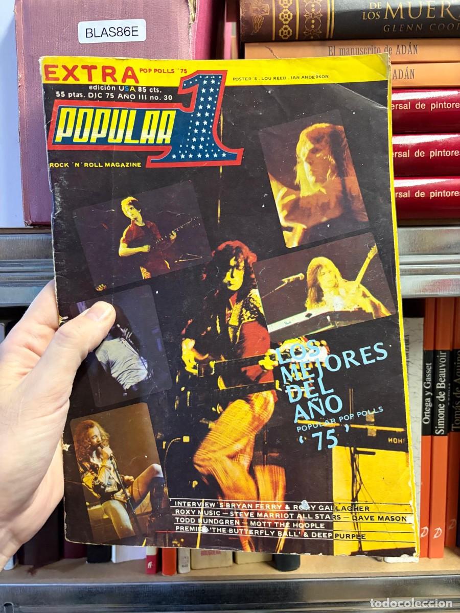 Coleccionismo de revistas y peri&oacute;dicos: BLAS86E POPULAR 75, ROCK &rsquo;N&rsquo; ROLL MAGAZINE, N&ordm; 30, DICIEMBRE 1975, - REVISTA