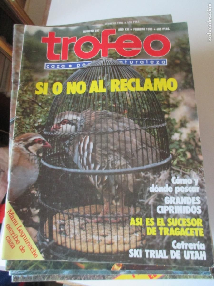 Coleccionismo de revistas y peri&oacute;dicos: Revista Trofeo caza, pesca y naturaleza ( lote con 41 n&uacute;meros) W42173