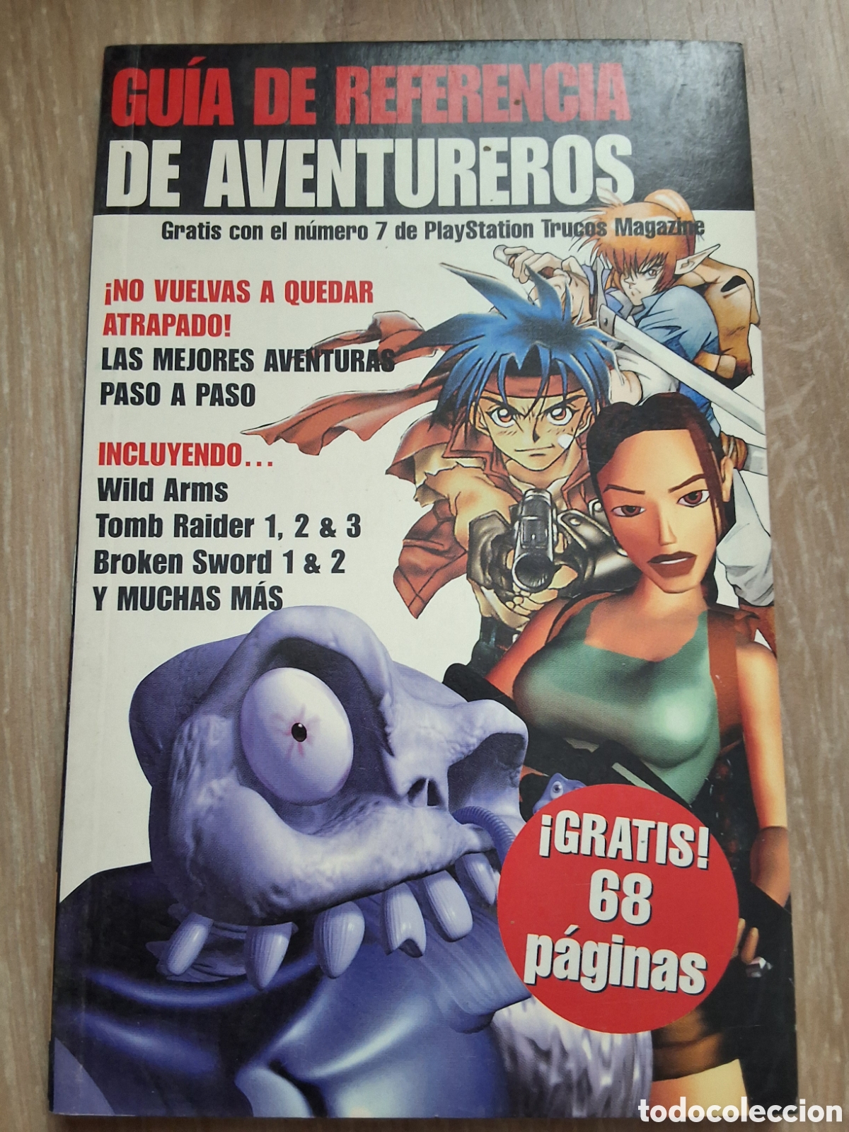 Coleccionismo de revistas y peri&oacute;dicos: Guia referencia aventureros revista PlayStation trucos n&uacute;mero 7