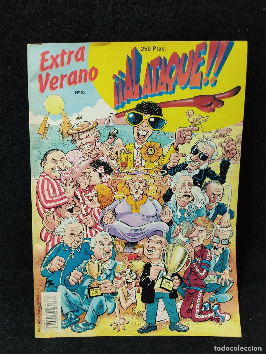 Coleccionismo de revistas y peri&oacute;dicos: REVISTA &iexcl;&iexcl; AL ATAQUE !! N&ordm;22 - 1.993 (EXTRA VERANO)
