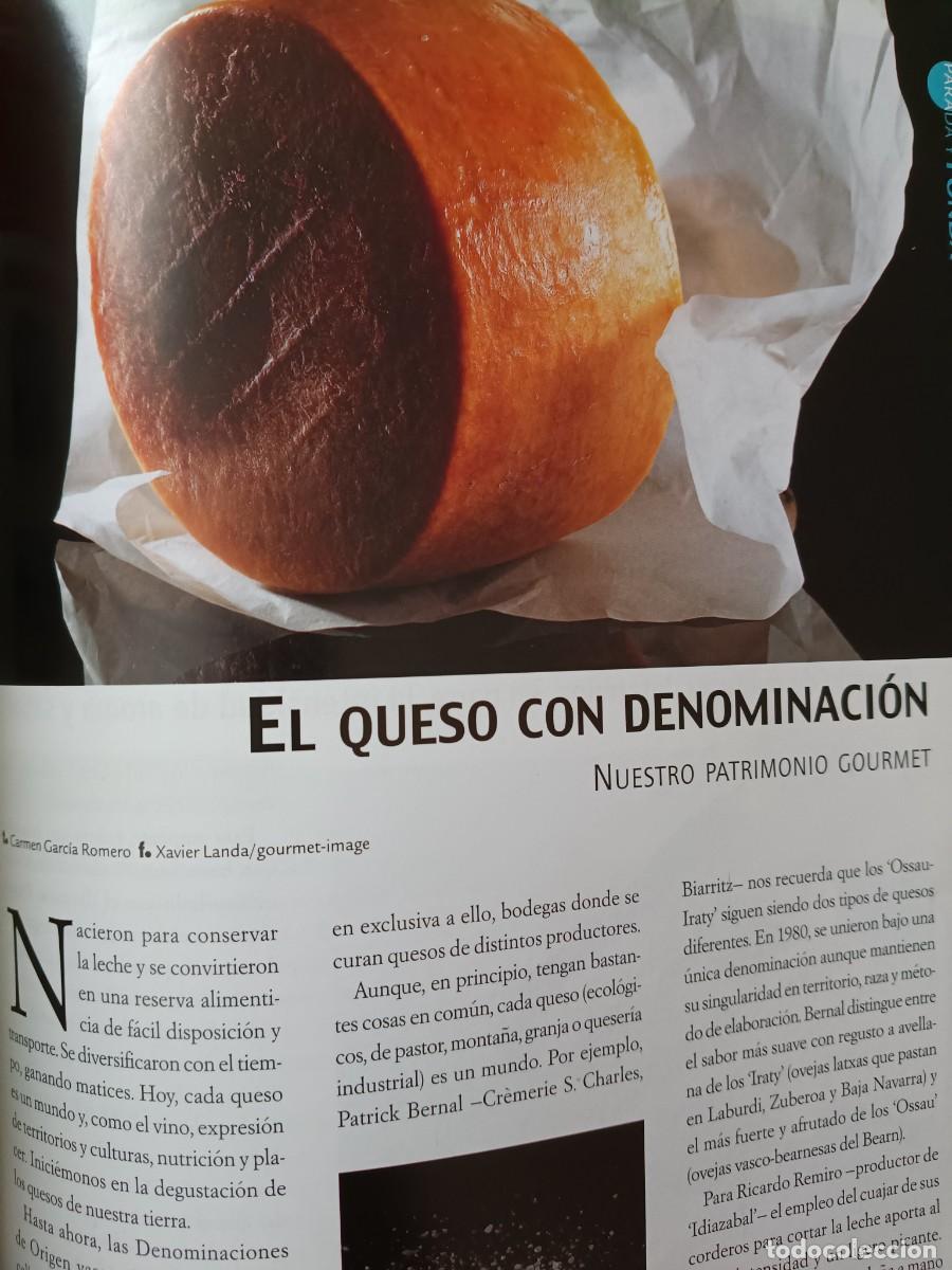 Coleccionismo de revistas y peri&oacute;dicos: QUESOS CON DENOMINACI&Oacute;N DE ORIGEN. 4 PAGS DE REVISTA EUSKAL HERRIA, 2013